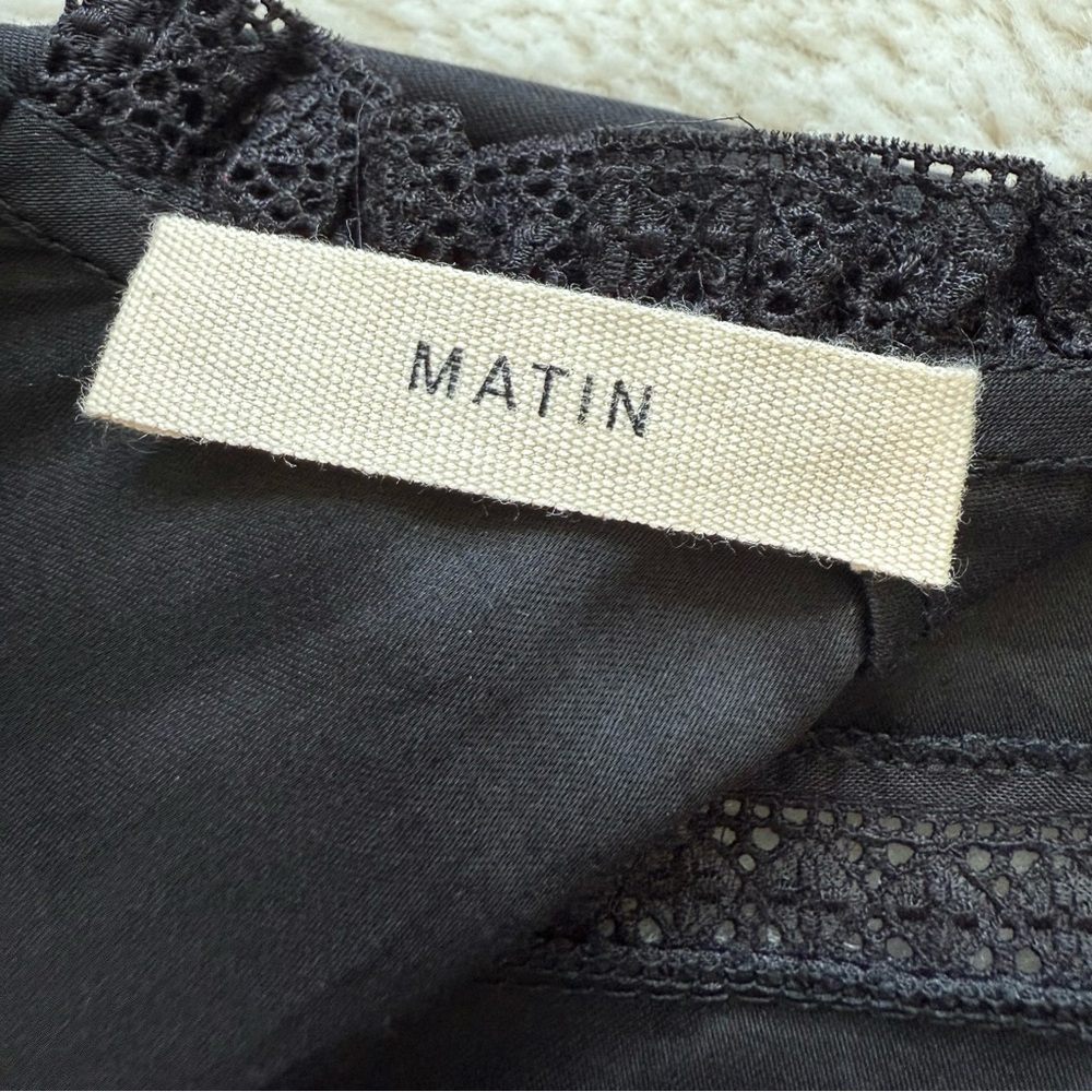 Nwt!!! Matin Women Cotton Dress Size 8 Us Retail 450$ — image 7 of 8